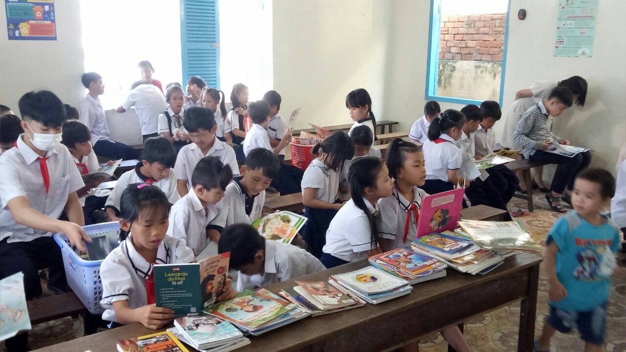 Lớp học Trường Tình Thương Bình Thuận