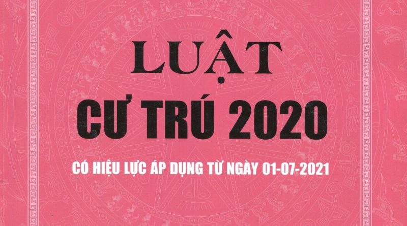Luật cư trú 2020