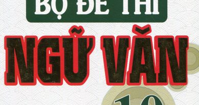 Bộ đề thi ngữ văn vào lớp 10