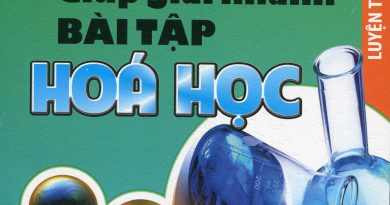 Các mẹo giúp giải nhanh bài tập Hóa học