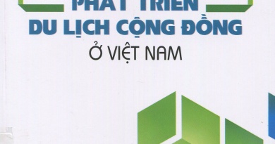Phát triển du lịch cộng đồng ở Việt Nam