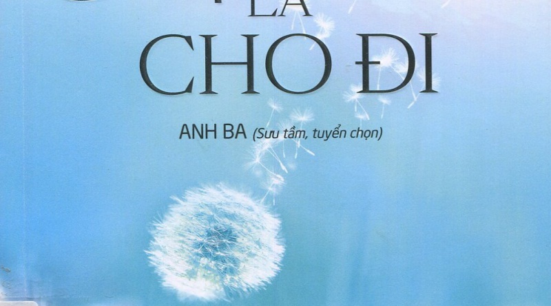 Hạnh phúc là cho đi