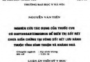 Nghiên cứu tác dụng của thuốc CV8 có HihydroArtmisinin để điều trị sốt rét chưa biến chứng tại vùng sốt rét lưu hành thuộc tỉnh Bình Thuận và Khánh Hòa.
