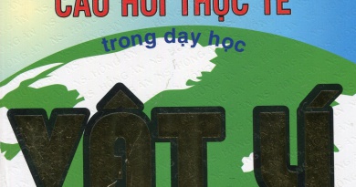 Sử dụng bài tập định tính và câu hỏi thực tế trong dạy học vật lí