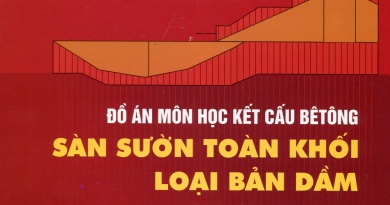 Đồ án môn học kết cấu bê tông sàn sườn toàn khối loại bản dầm theo TCXDVN 356:2005