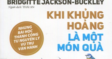 Khi khủng hoảng là một món quà