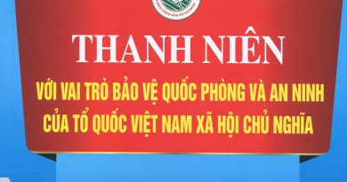 Thanh niên với vai trò bảo vệ quốc phòng và an ninh của Tổ quốc Việt Nam xã hội chủ nghĩa