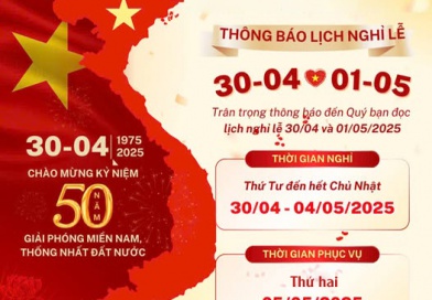 Thông Báo Nghỉ Lễ