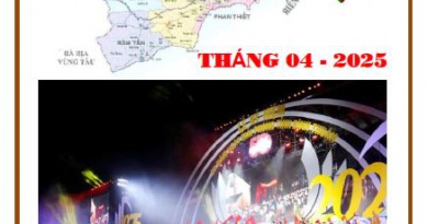 Thông tin tư liệu Bình Thuận tháng 04 năm 2025