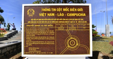 Cột mốc ba biên: Giao điểm của lòng tin, tình đoàn kết hữu nghị Việt Nam – Lào – Campuchia