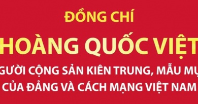 Kỷ niệm 120 năm Ngày sinh đồng chí Hoàng Quốc Việt (28/5/1905 – 28/5/2025), lãnh đạo tiền bối tiêu biểu của Đảng và cách mạng Việt Nam
