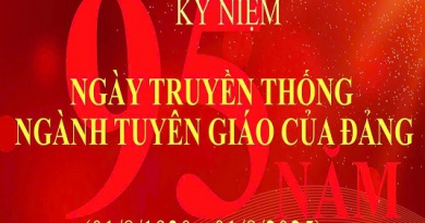 Kỷ niệm 95 năm Ngày truyền thống ngành Tuyên giáo của Đảng (01/8/1930 – 01/8/2025)