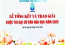 Lan tỏa văn hóa đọc: 9 học sinh Lâm Đồng đạt giải tại Cuộc thi “Đại sứ Văn hóa đọc” toàn quốc 2025 Lan tỏa văn hóa đọc: 9 học sinh Lâm Đồng đạt giải tại Cuộc thi “Đại sứ Văn hóa đọc” toàn quốc 2025