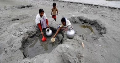 Những bức hình ám ảnh về tình trạng thiếu nước sạch trên thế giới