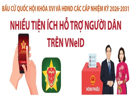 Bầu cử Quốc hội và HĐND các cấp: Cách tra cứu thông tin và thay đổi khu vực bỏ phiếu trên VNeID
