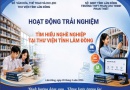 Hoạt động trải nghiệm, tìm hiểu nghề thư viện dành cho học sinh Trường THPT Phan Chu Trinh – Phan Thiết