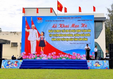 Thư viện tỉnh Lâm Đồng tham gia phục vụ Lễ Khai mạc hè và Ngày Olympic trẻ em năm 2026