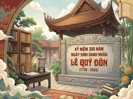 Kỷ niệm 300 năm Ngày sinh danh nhân Lê Quý Đôn (1726 – 2026) Kỷ niệm 300 năm Ngày sinh danh nhân Lê Quý Đôn (1726 – 2026)