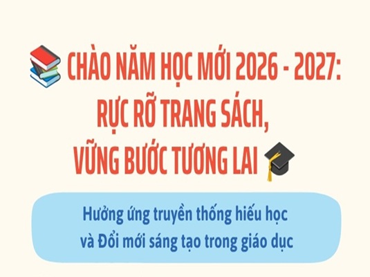 Giới thiệu sách chuyên đề: “Truyền thống hiếu học và đổi mới sáng tạo trong giáo dục” chào mừng năm học mới 2026-2027