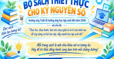 Bộ 4 cuốn sách thiết thực hưởng ứng Tuần lễ học tập suốt đời năm 2026